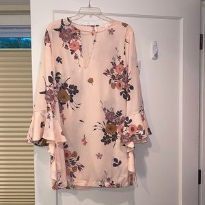 Leith blush pink dress